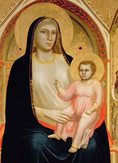 Die Madonna di Ognissanti, ca. 1310 von Giotto di Bondone